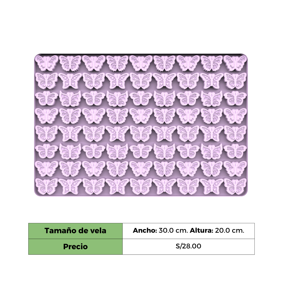 WAX MELTS MARIPOSA X 100 CAV.