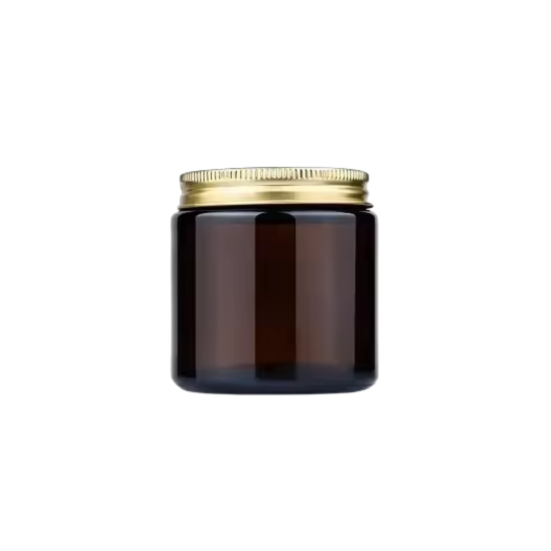 VIDRIO AMBAR 30GR. T/DORADA