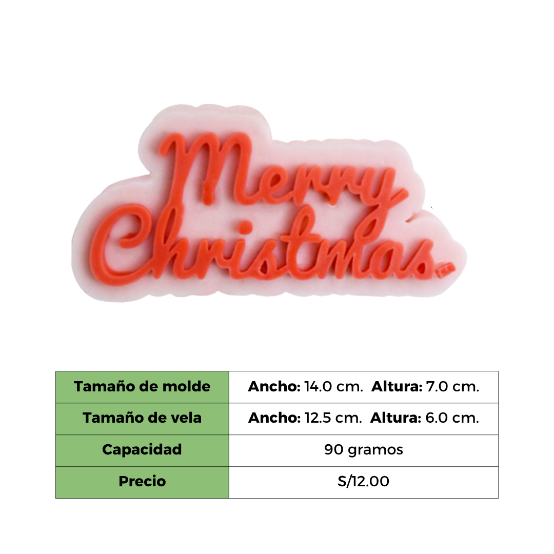MERRY CHRISTMAS - MOLDE