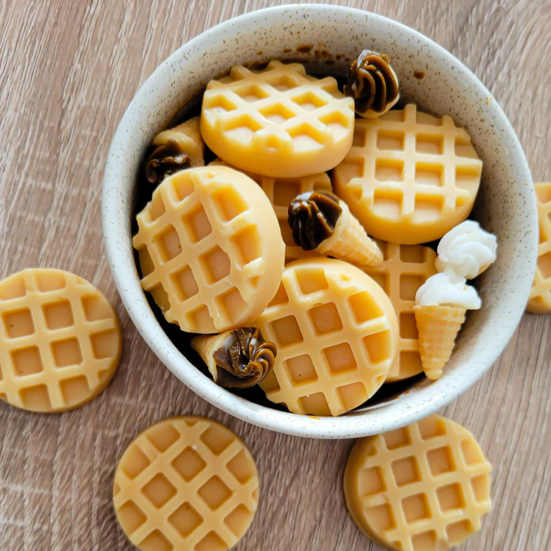 WAX MELTS WAFFLES X 18 CAVIDADES