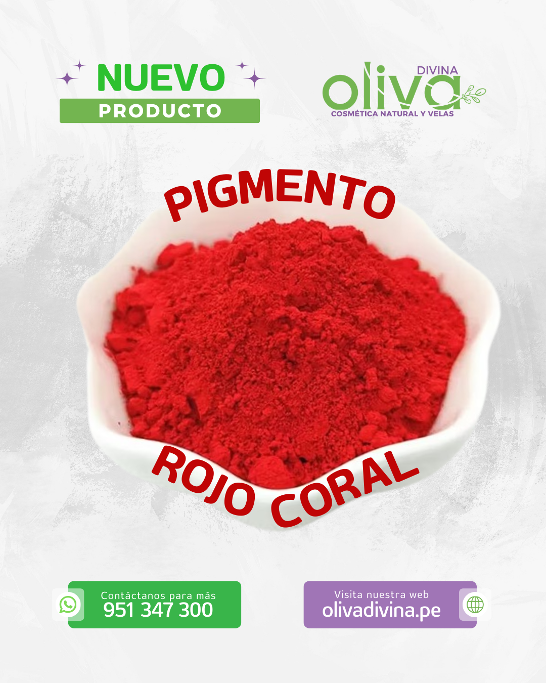 PIGMENTO ROJO CORAL